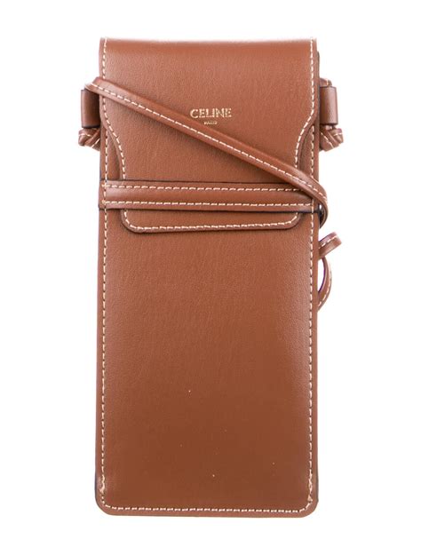 celine leather sunglasses case|Celine sunglasses case for sale.